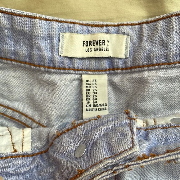 forever 21 jean shorts - Picture 3 of 3